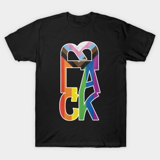 Black LGTBQ Pride T-Shirt